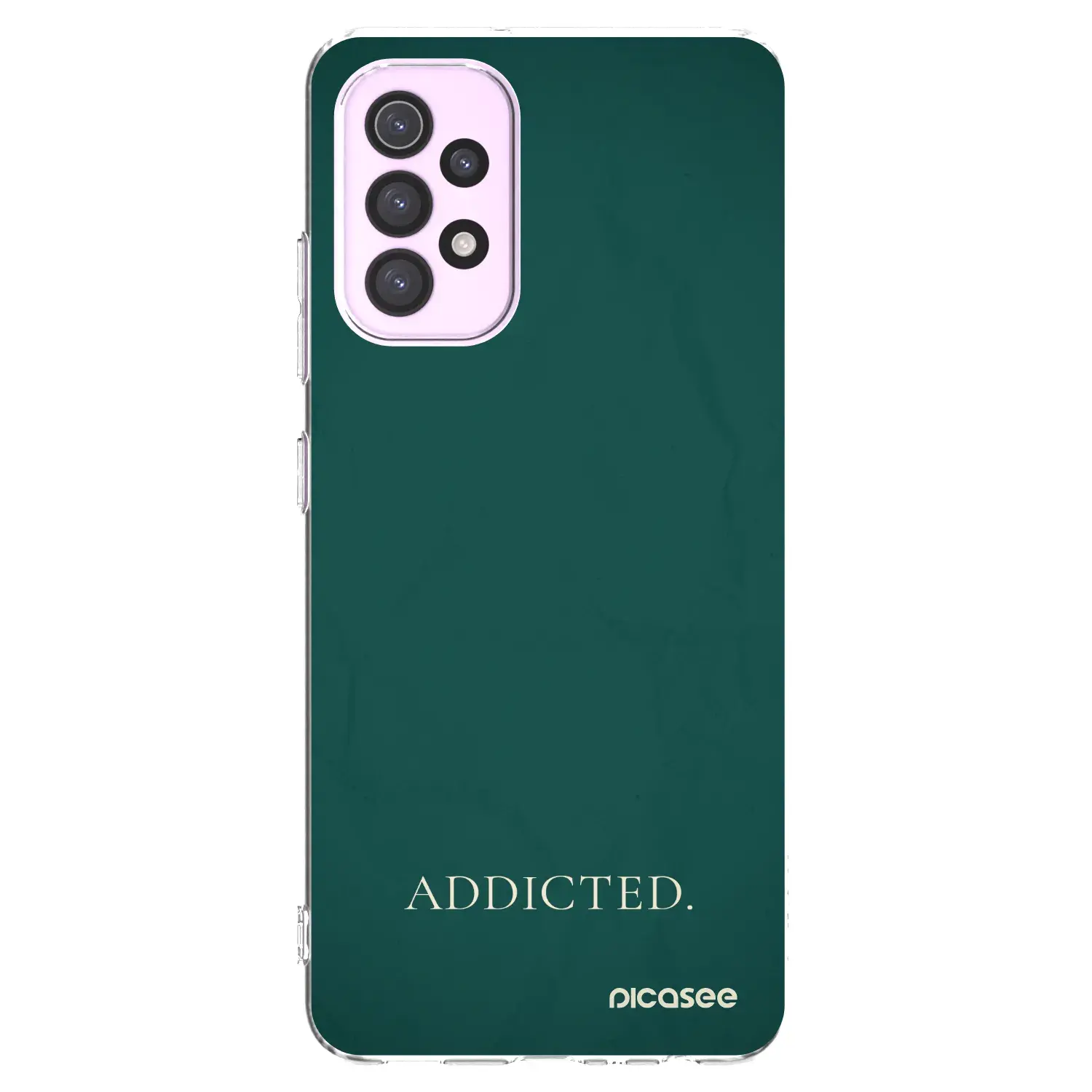 Silikonový průhledný obal pro Samsung Galaxy A32 5G A326B - Addicted