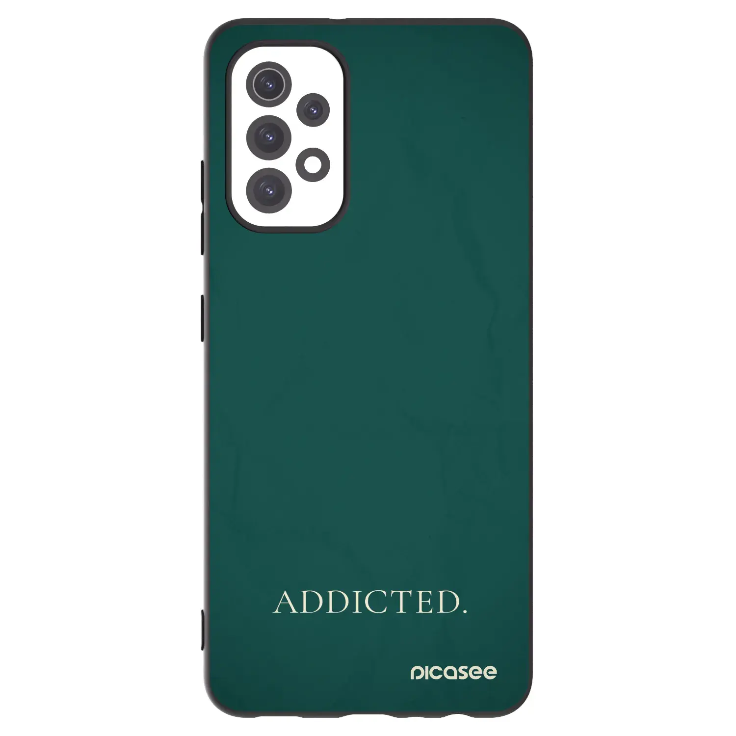 Silikonový černý obal pro Samsung Galaxy A32 5G A326B - Addicted