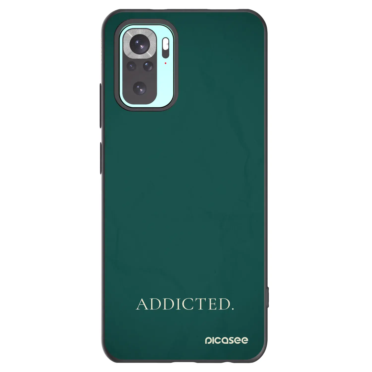 Silikonový černý obal pro Xiaomi Redmi Note 10 Pro - Addicted