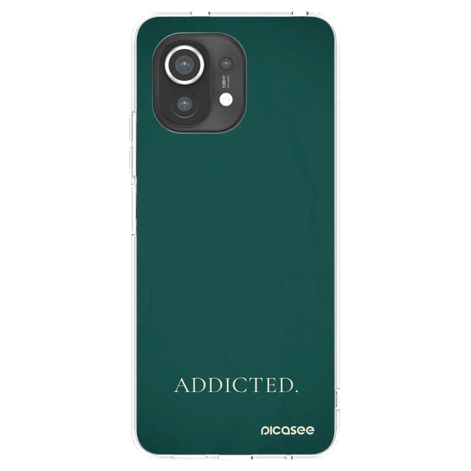 Silikonový průhledný obal pro Xiaomi Mi 11 - Addicted