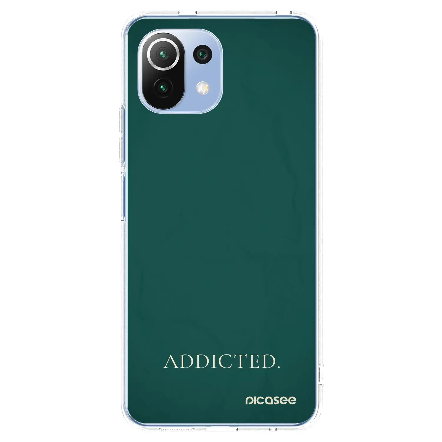 Silikonový průhledný obal pro Xiaomi Mi 11 Lite - Addicted