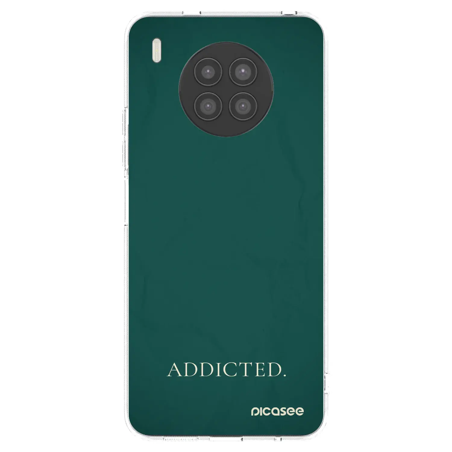 Silikonový průhledný obal pro Huawei Nova 8i - Addicted
