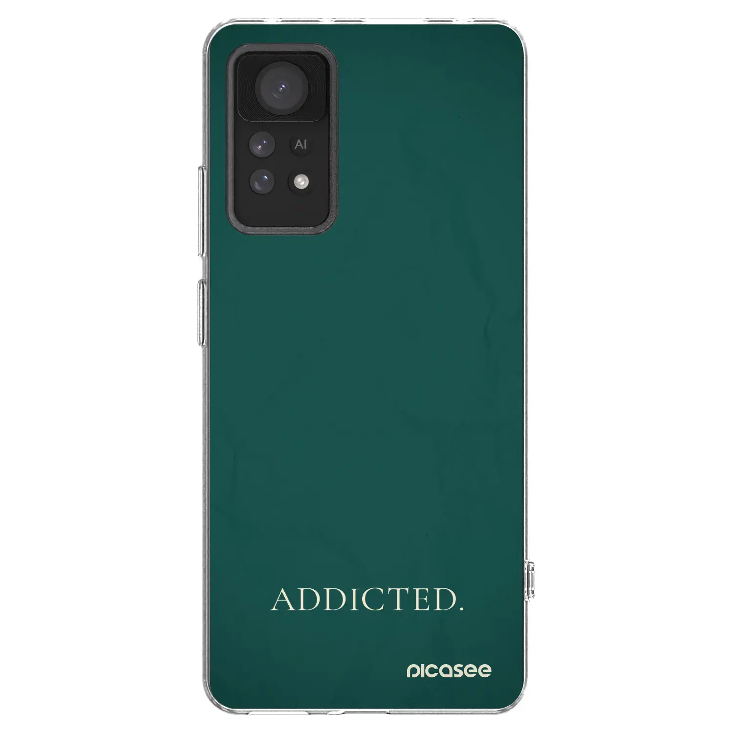 Silikonový průhledný obal pro Xiaomi Redmi Note 11 Pro - Addicted