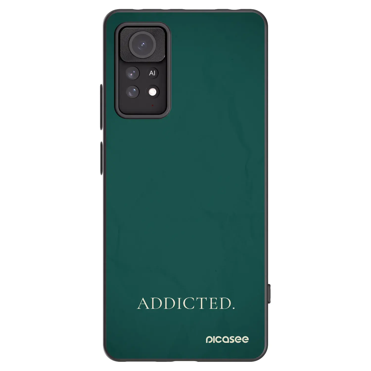 Silikonový černý obal pro Xiaomi Redmi Note 11 Pro 5G - Addicted