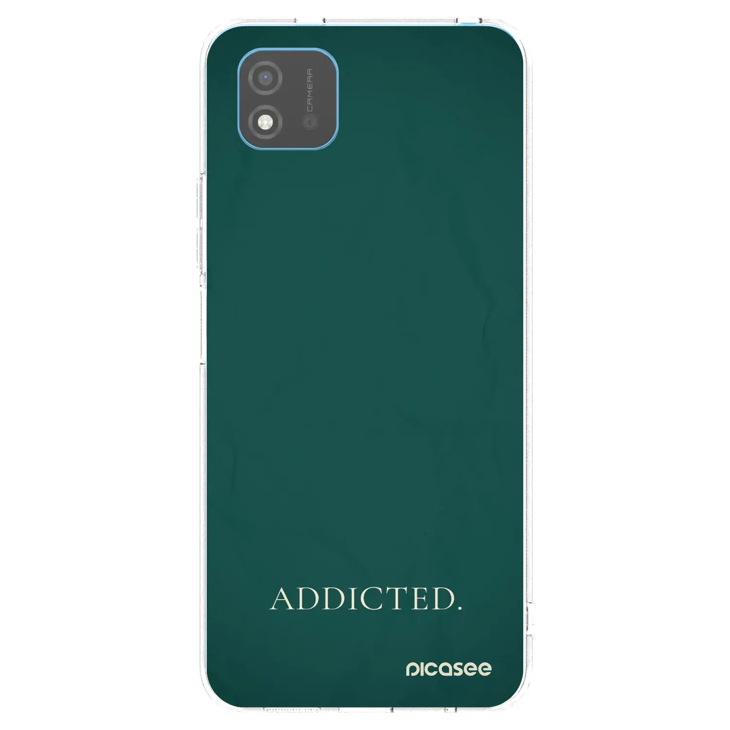 Silikonový průhledný obal pro Realme C11 (2021) - Addicted