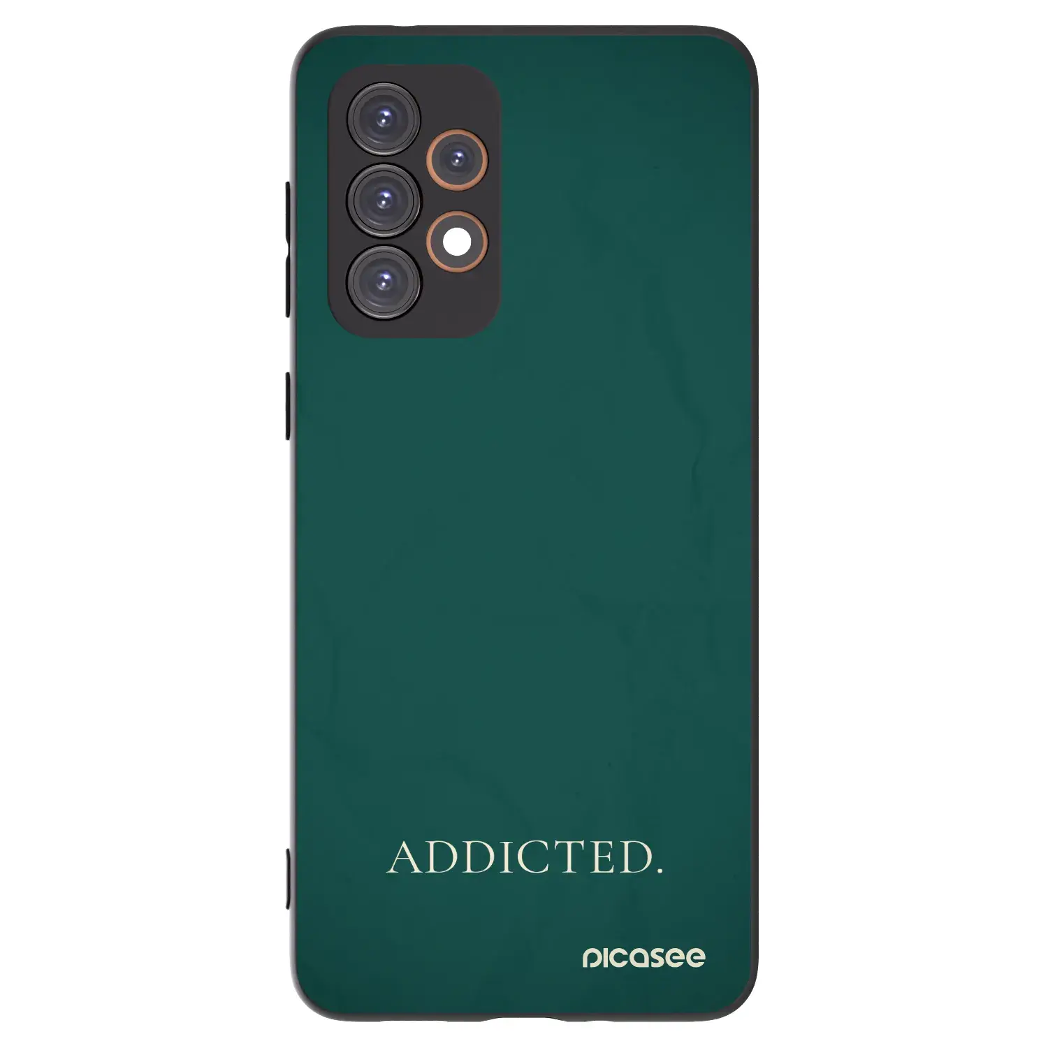 Silikonový černý obal pro Samsung Galaxy A33 5G A336 - Addicted