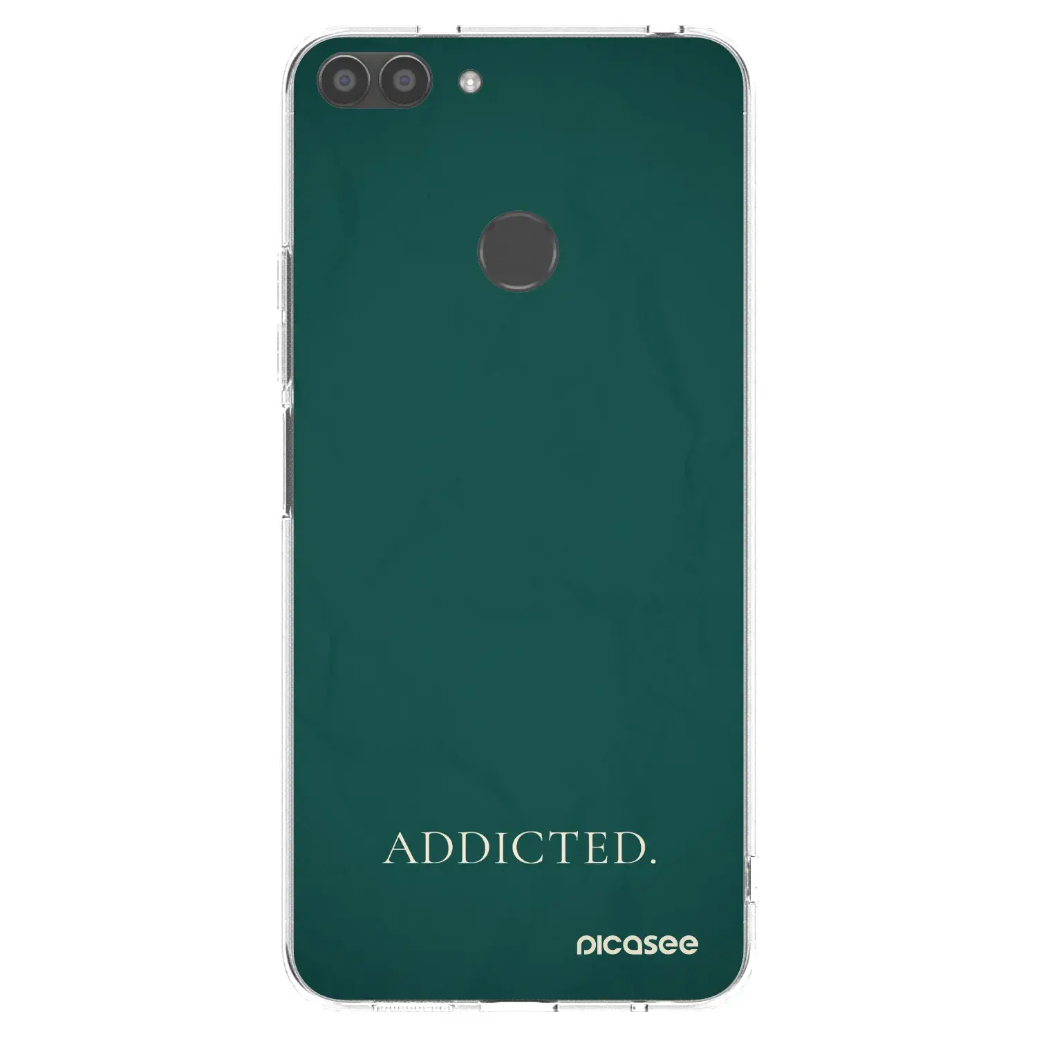 Silikonový průhledný obal pro Huawei P Smart - Addicted