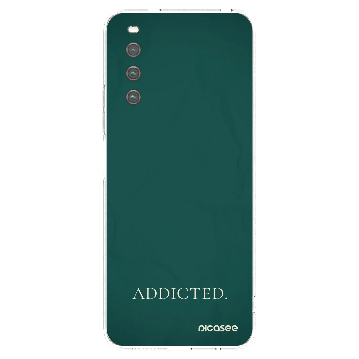 Silikonový průhledný obal pro Sony Xperia 10 IV 5G - Addicted