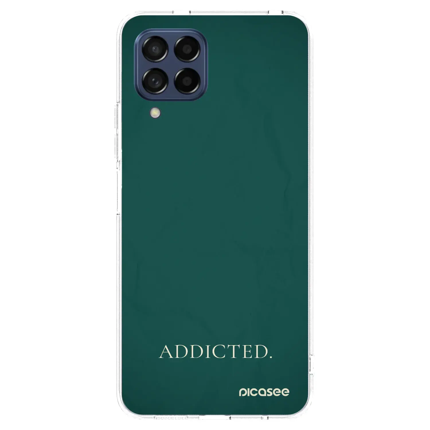 Silikonový průhledný obal pro Samsung Galaxy M53 5G - Addicted