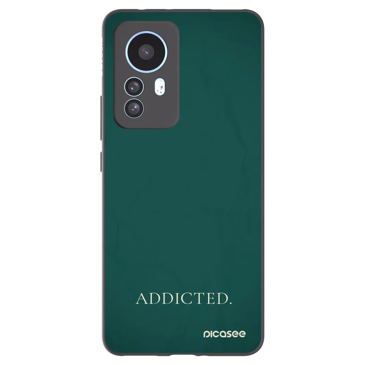 Silikonový černý obal pro Xiaomi 12T Pro - Addicted
