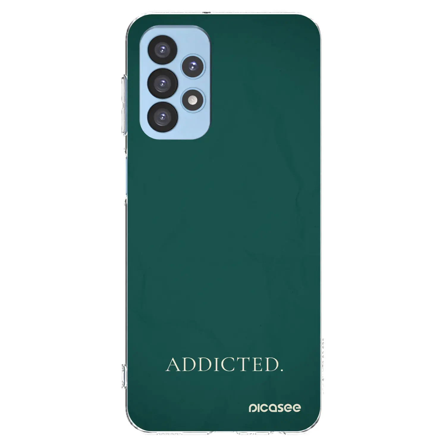 Silikonový průhledný obal pro Samsung Galaxy A23 A235F 4G - Addicted