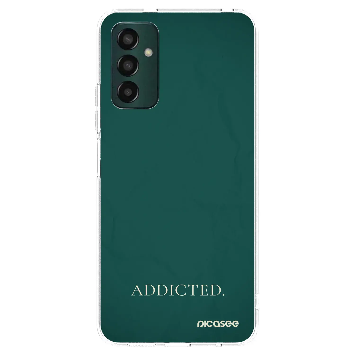 Silikonový průhledný obal pro Samsung Galaxy M23 5G - Addicted