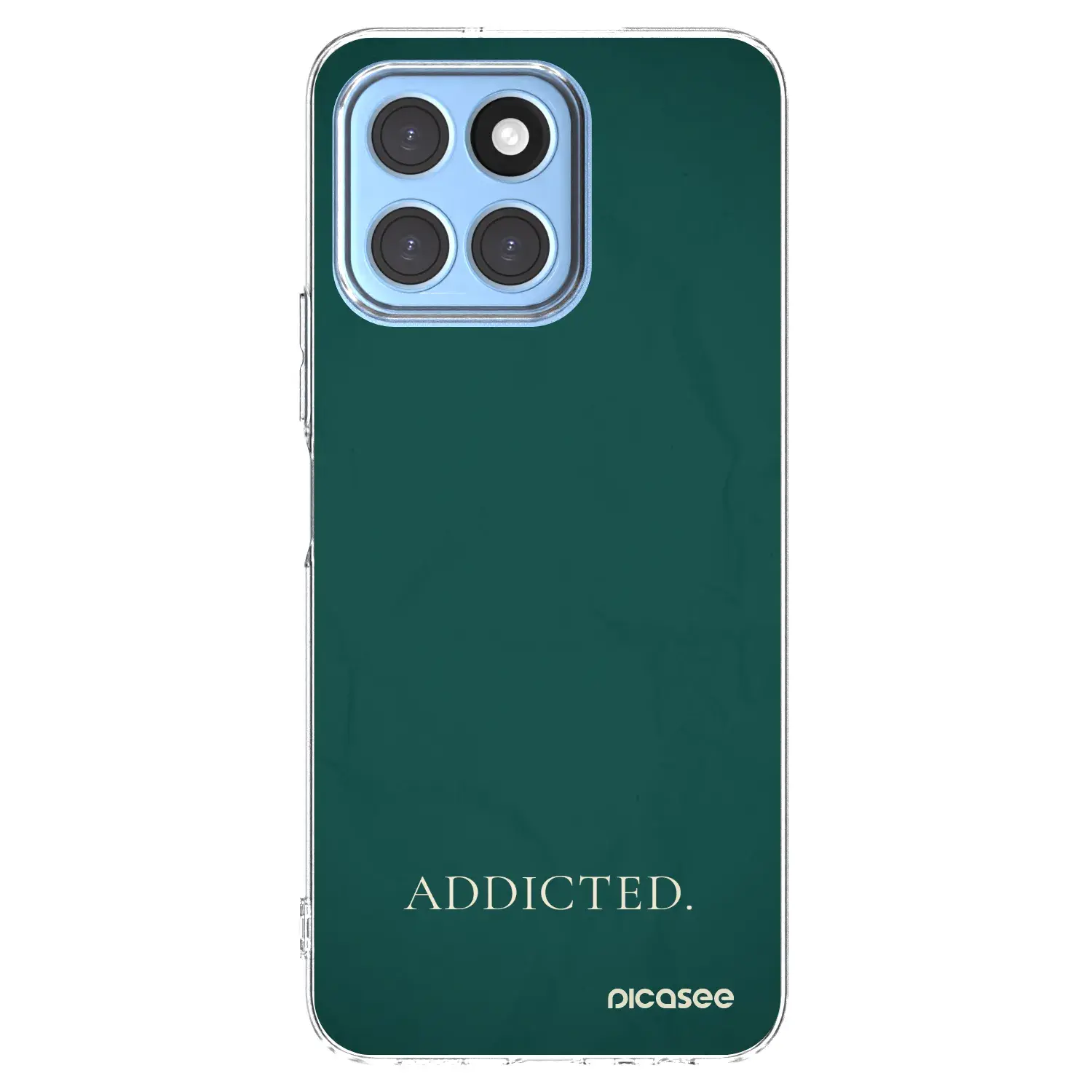 Silikonový průhledný obal pro Honor X8 5G - Addicted