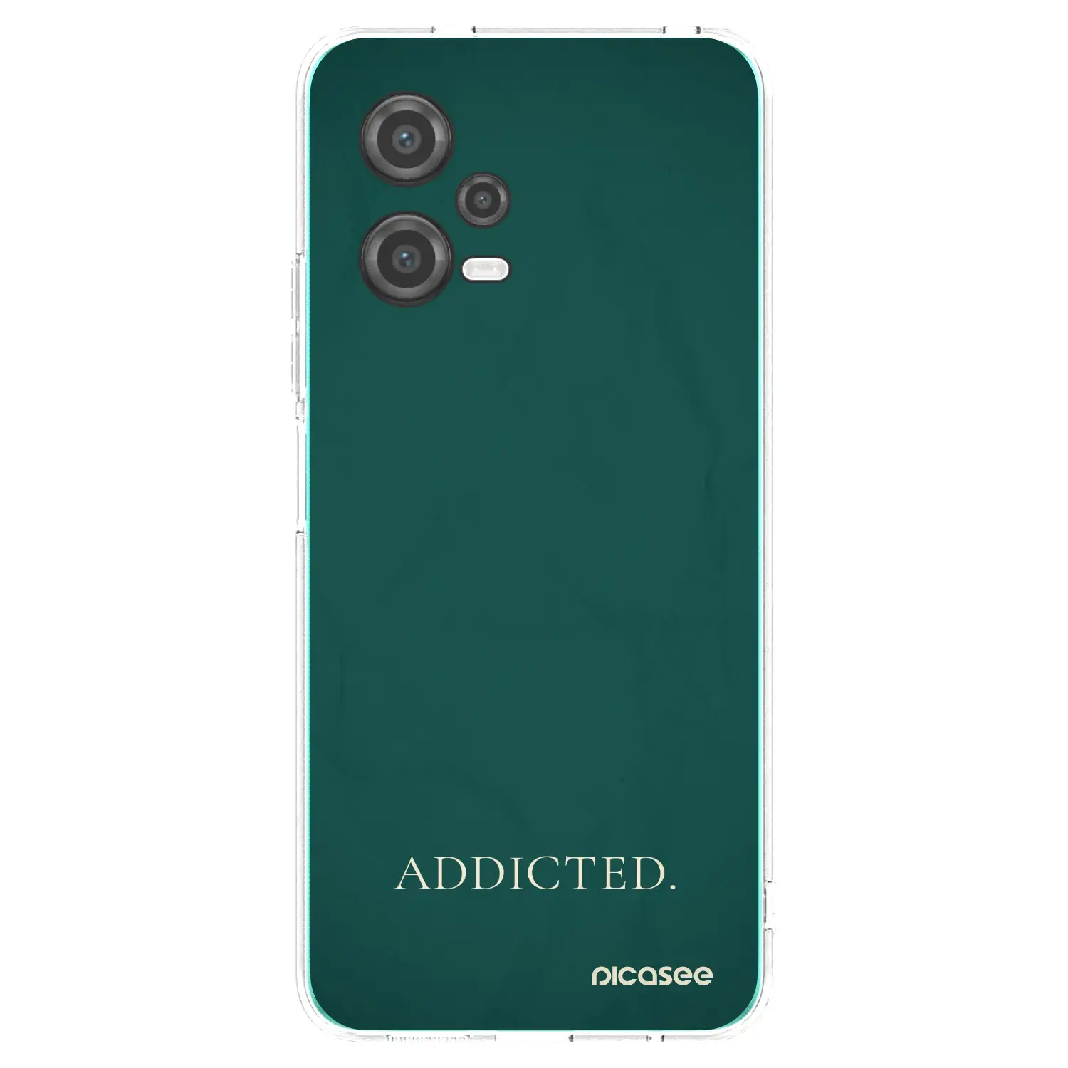 Silikonový průhledný obal pro Xiaomi Poco X5 - Addicted