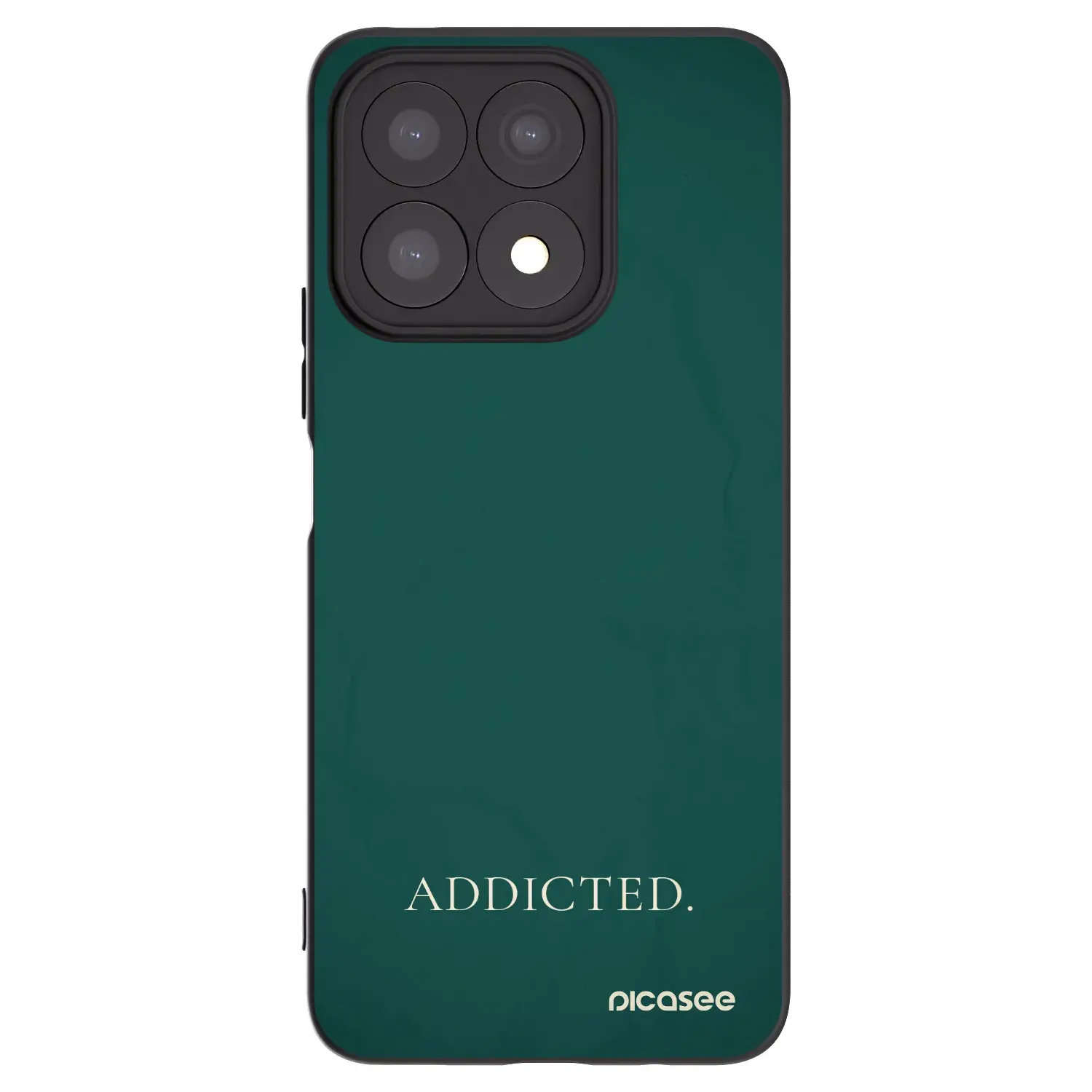 Silikonový černý obal pro Honor X8a - Addicted