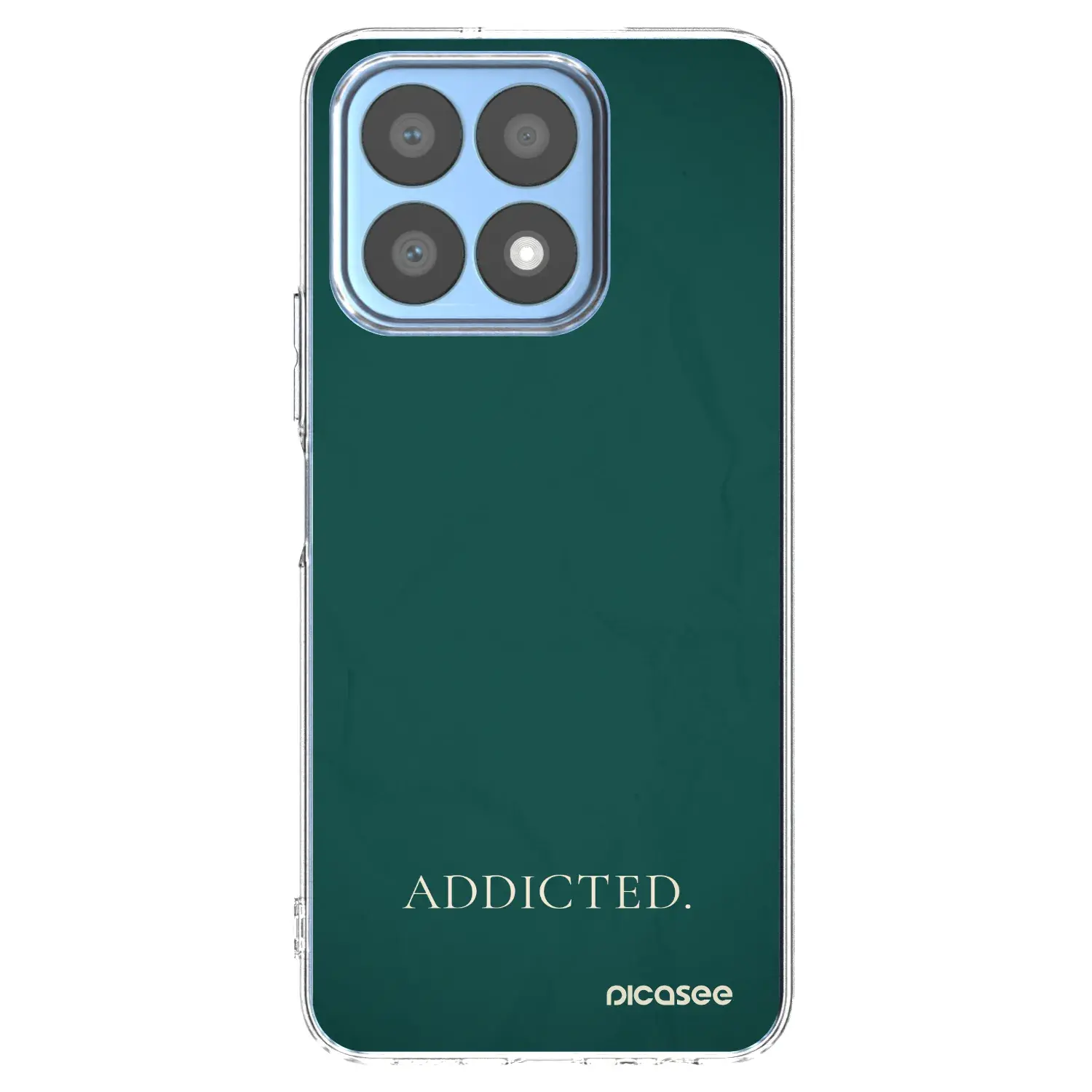 Silikonový průhledný obal pro Honor X8a - Addicted