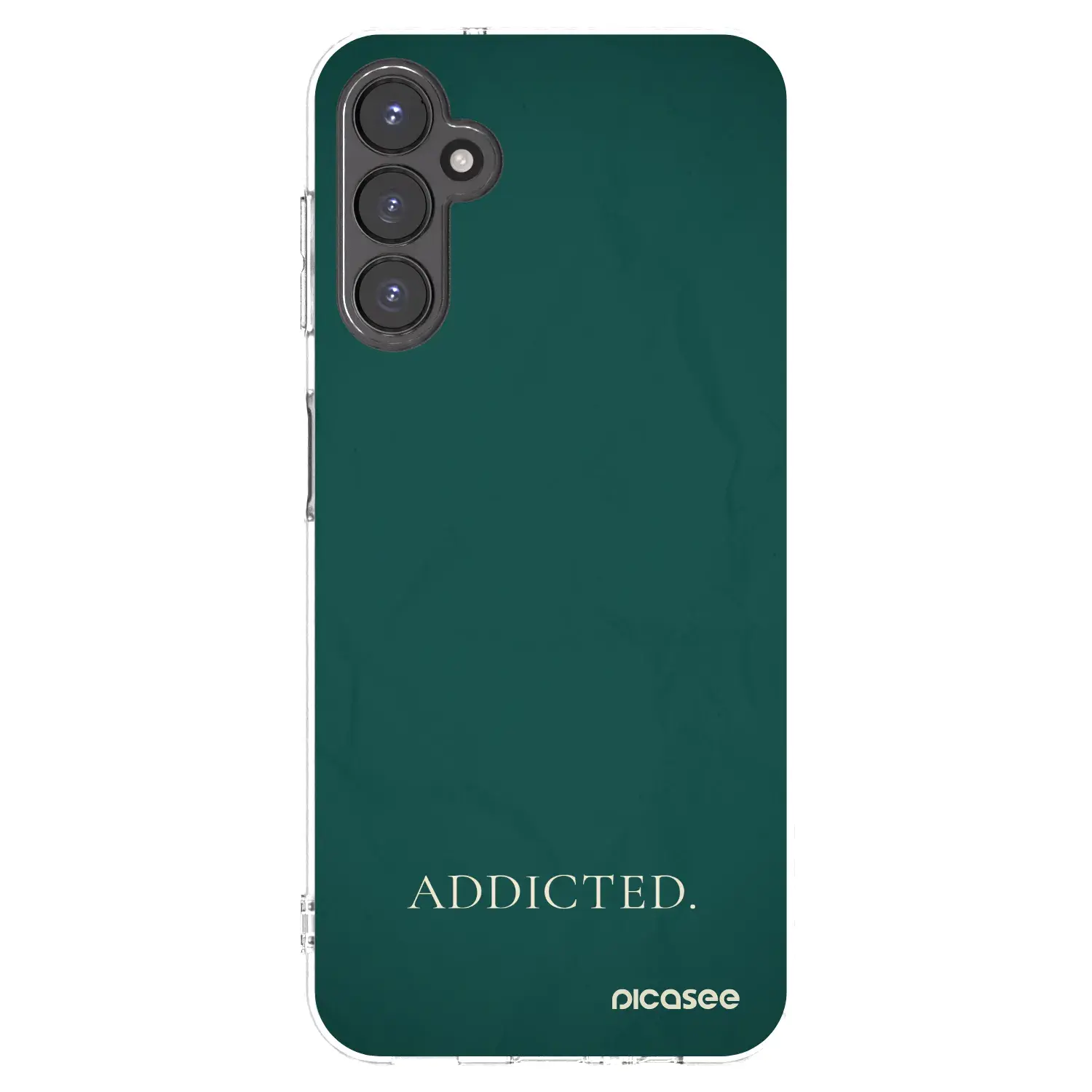 Silikonový průhledný obal pro Samsung Galaxy A14 4G A145R - Addicted
