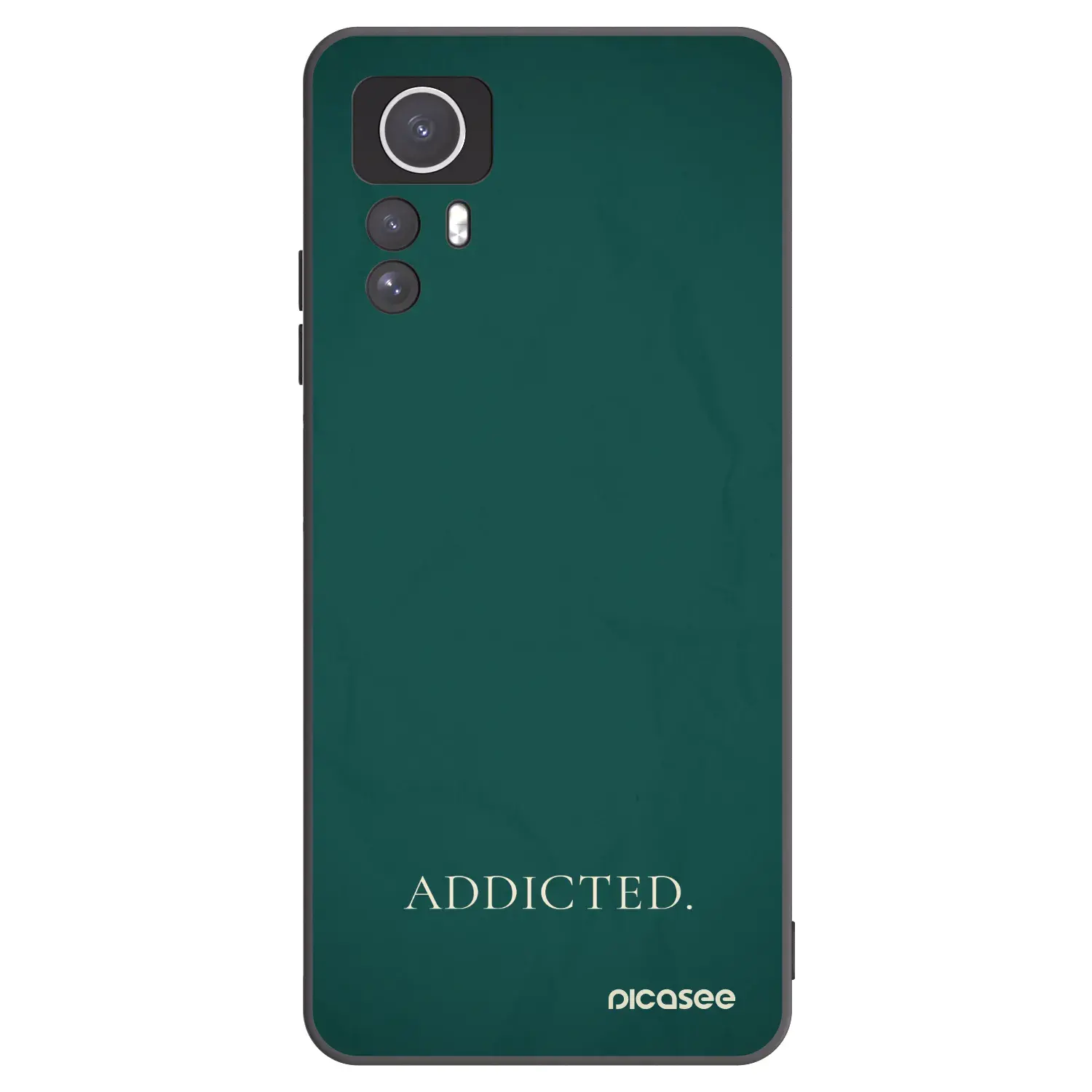 Silikonový černý obal pro Xiaomi Redmi Note 12S - Addicted