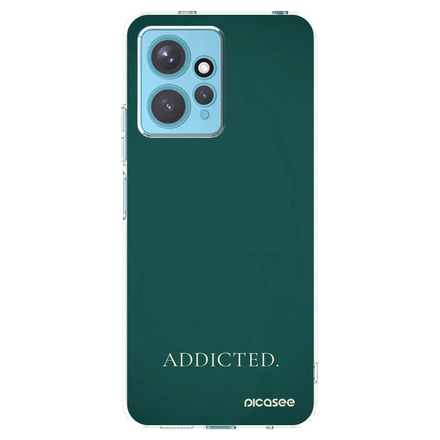 Silikonový průhledný obal pro Xiaomi Redmi Note 12 4G - Addicted