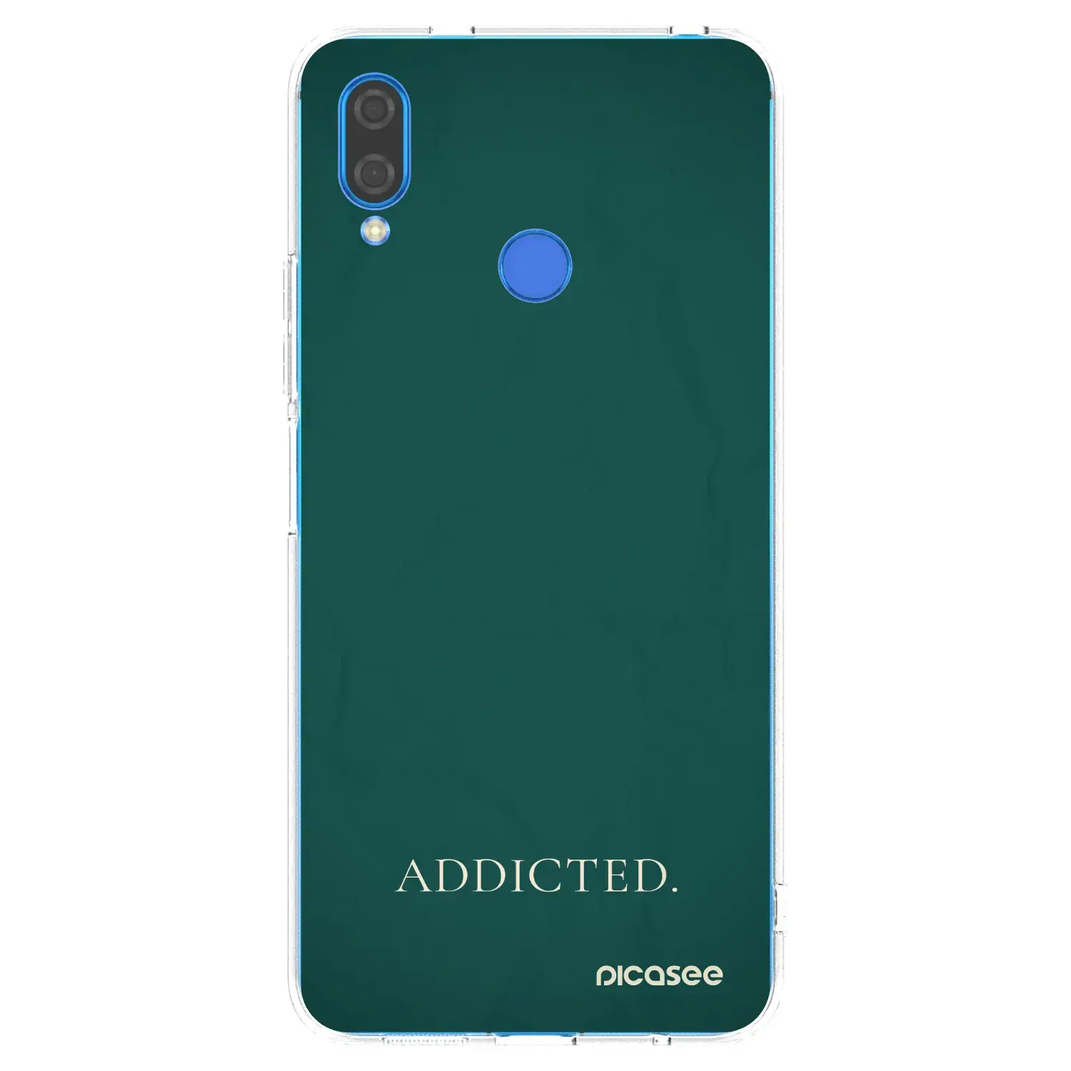 Silikonový průhledný obal pro Huawei Nova 3i - Addicted