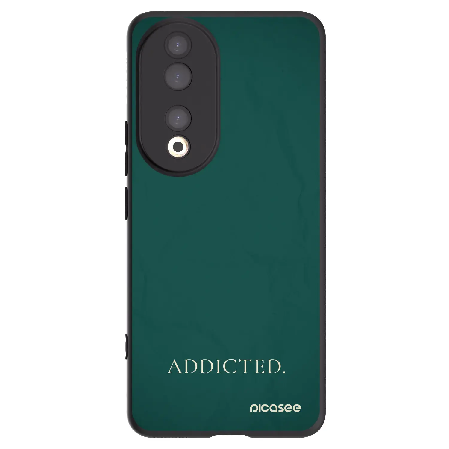 Silikonový černý obal pro Honor 90 5G - Addicted