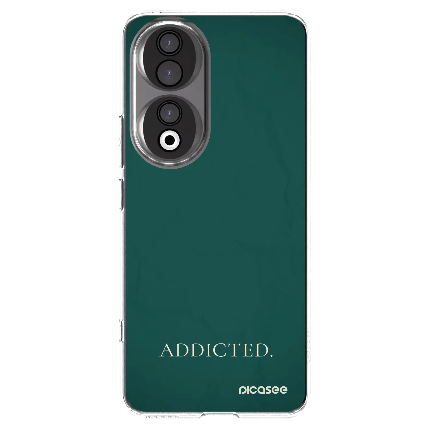 Silikonový průhledný obal pro Honor 90 5G - Addicted