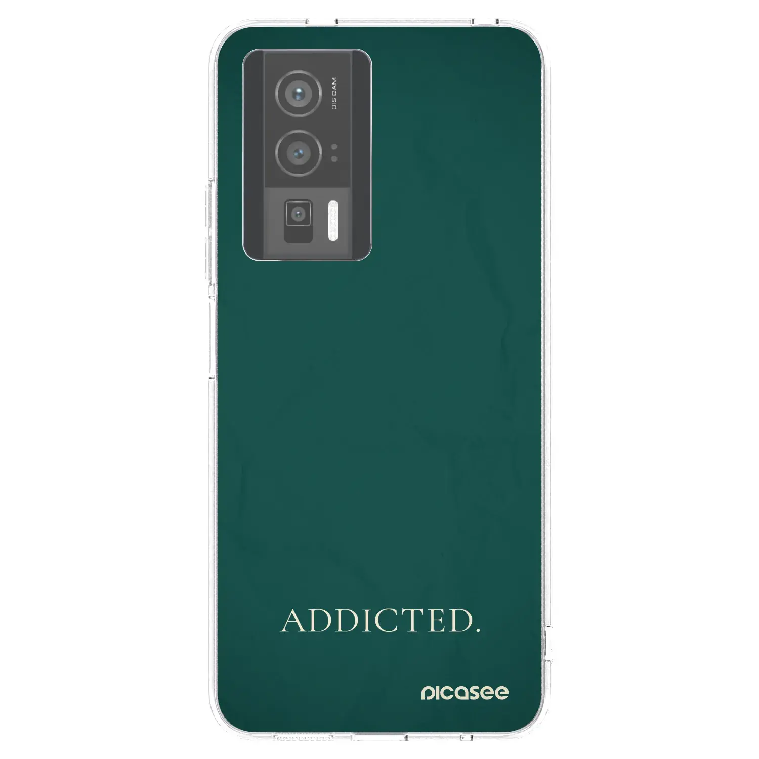 Silikonový průhledný obal pro Xiaomi Poco F5 Pro 5G - Addicted