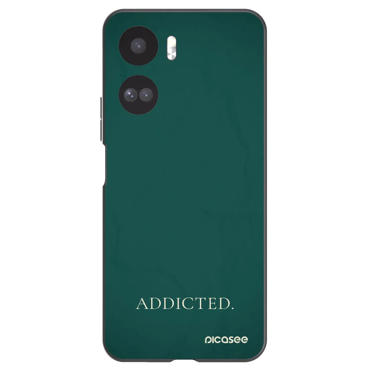 Silikonový černý obal pro Honor 90 Lite 5G - Addicted