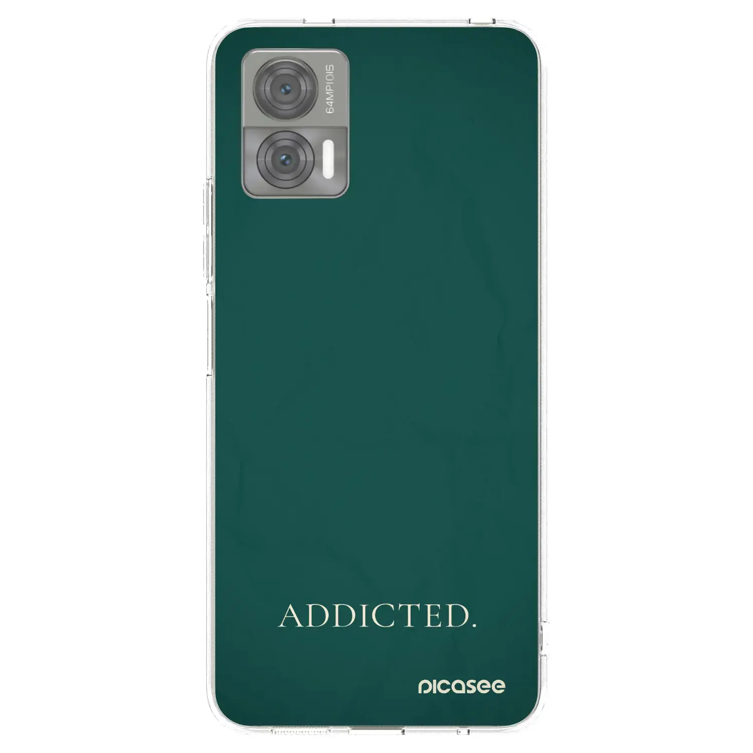 Silikonový průhledný obal pro Motorola Edge 30 Neo - Addicted