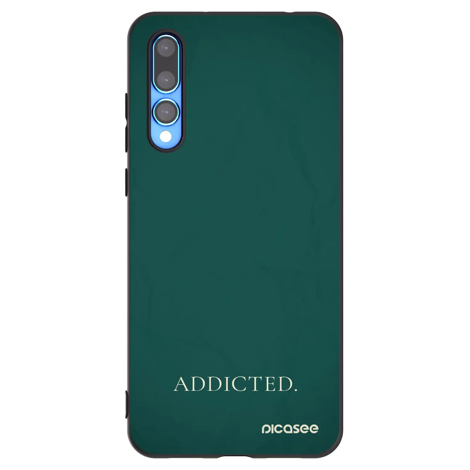 Silikonový černý obal pro Huawei P20 Pro - Addicted