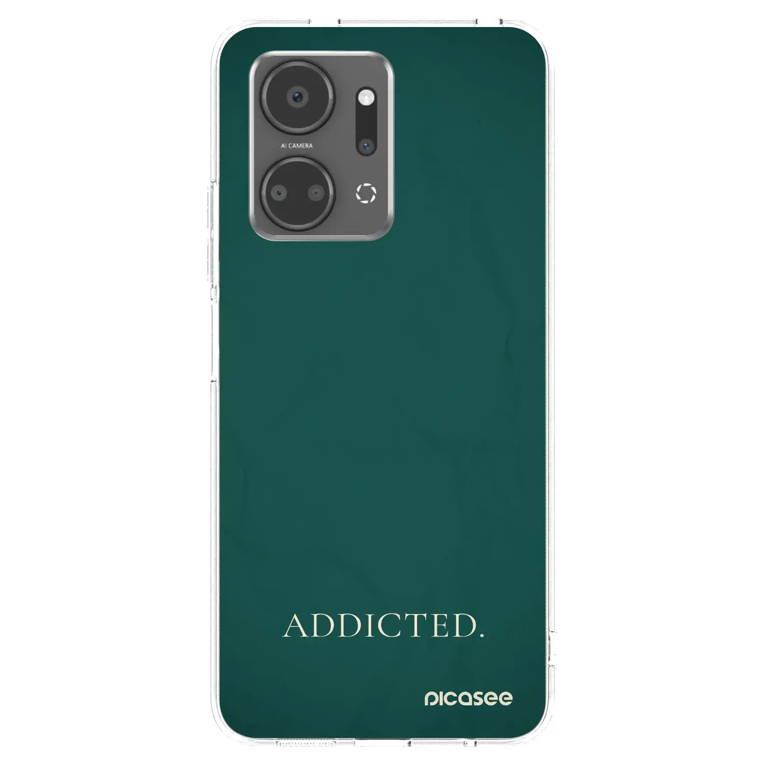 Silikonový průhledný obal pro Honor X7a - Addicted