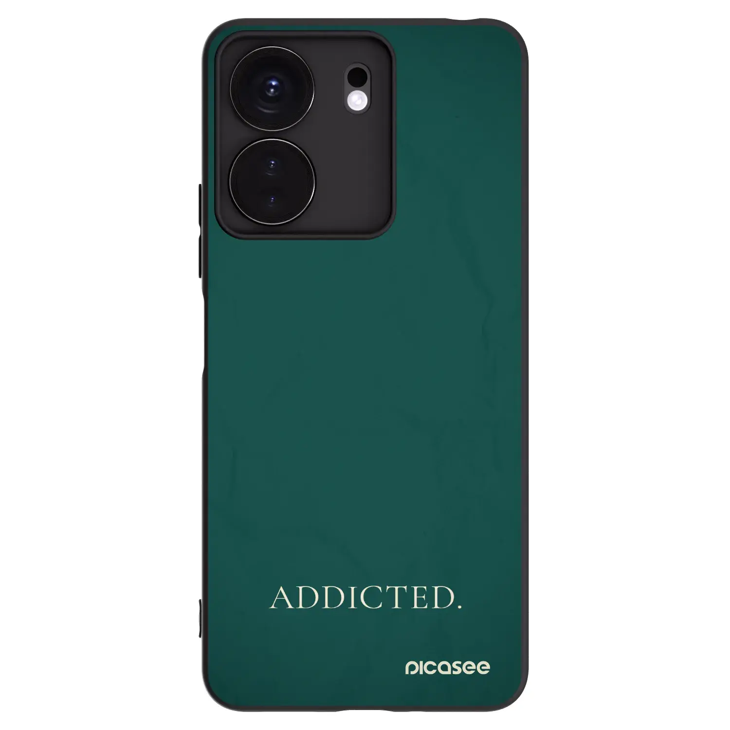 Silikonový černý obal pro Xiaomi Redmi 13C 4G - Addicted