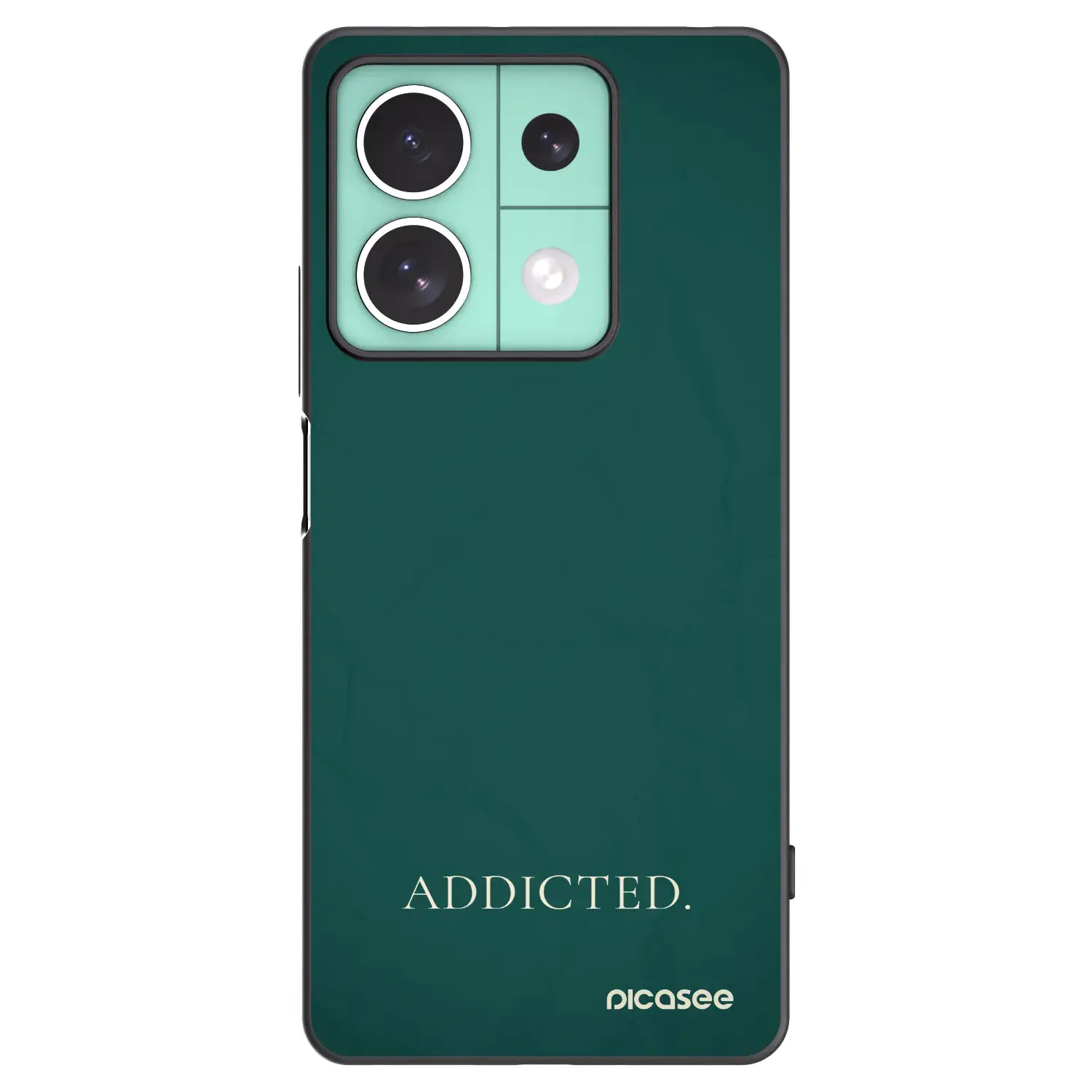 Silikonový černý obal pro Xiaomi Redmi Note 13 5G - Addicted