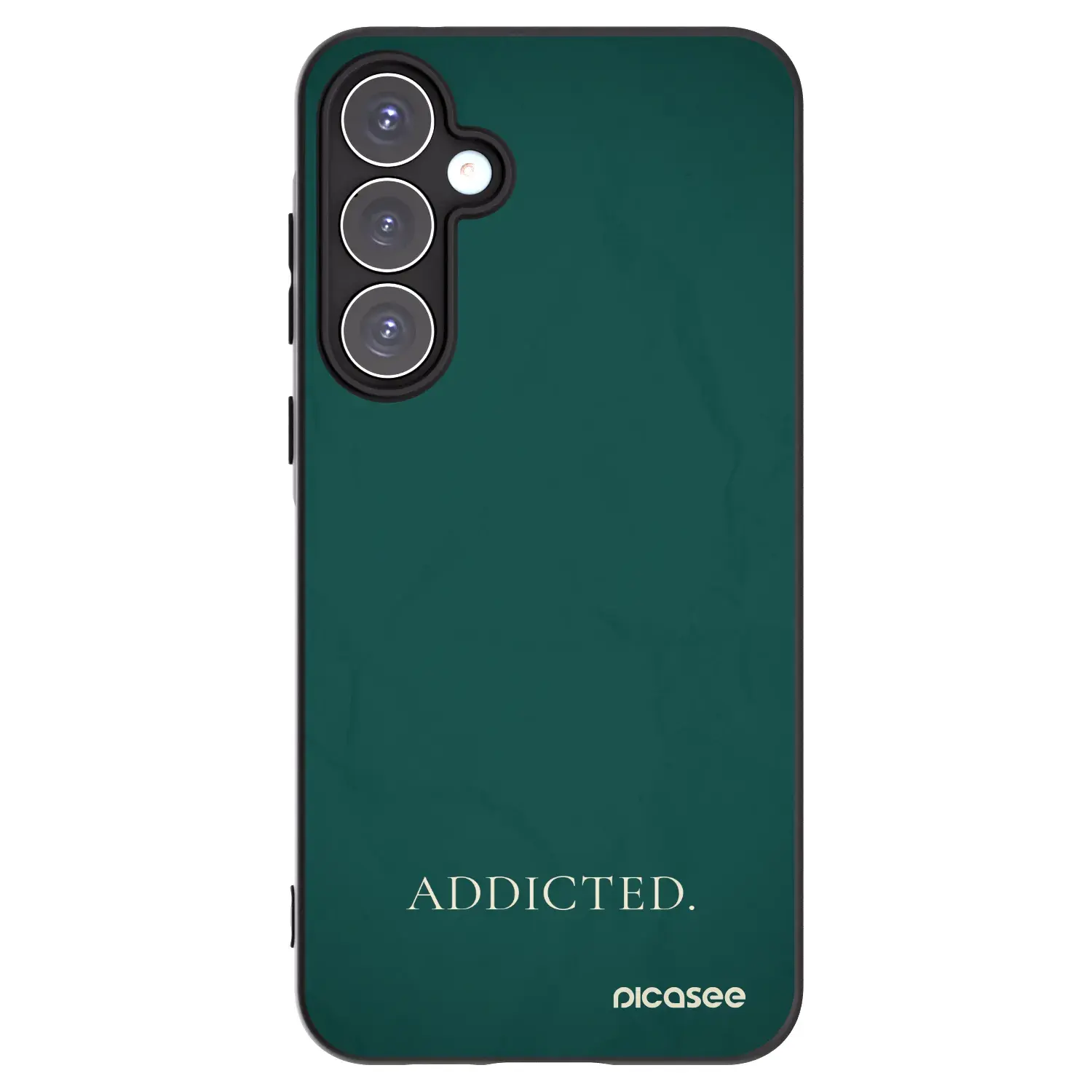 Silikonový černý obal pro Samsung Galaxy A55 5G A556B - Addicted