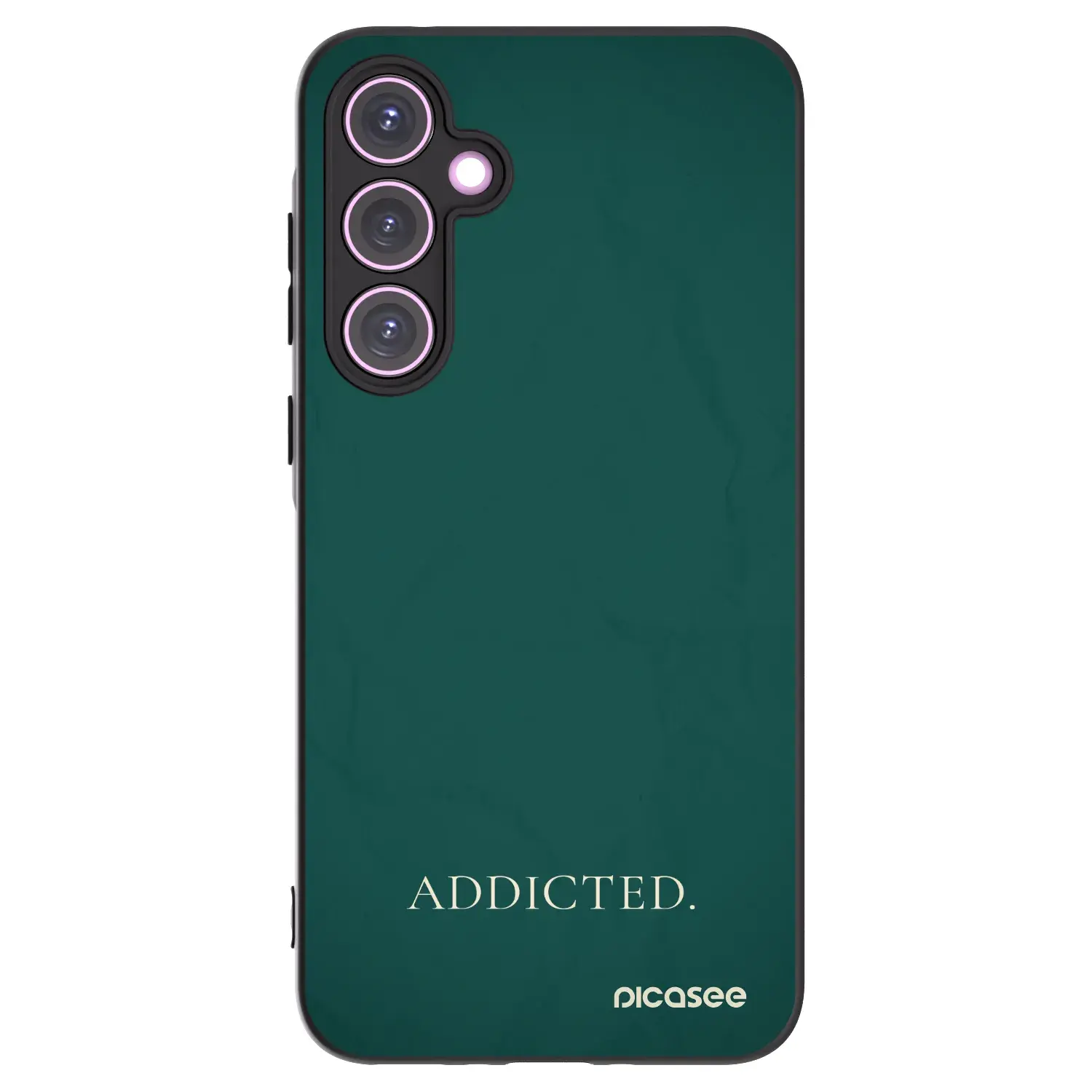 Silikonový černý obal pro Samsung Galaxy A35 5G A356B - Addicted