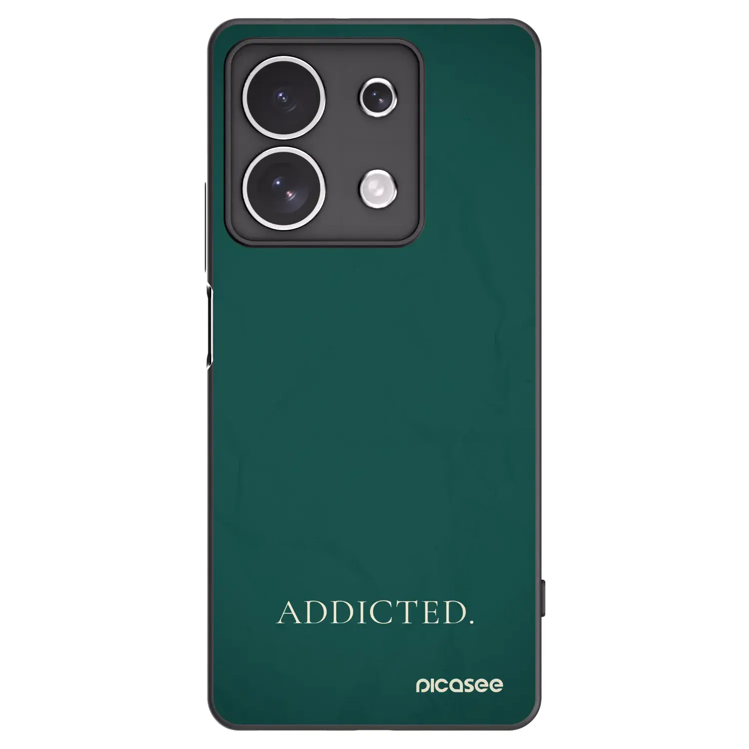 Silikonový černý obal pro Xiaomi Redmi Note 13 4G - Addicted