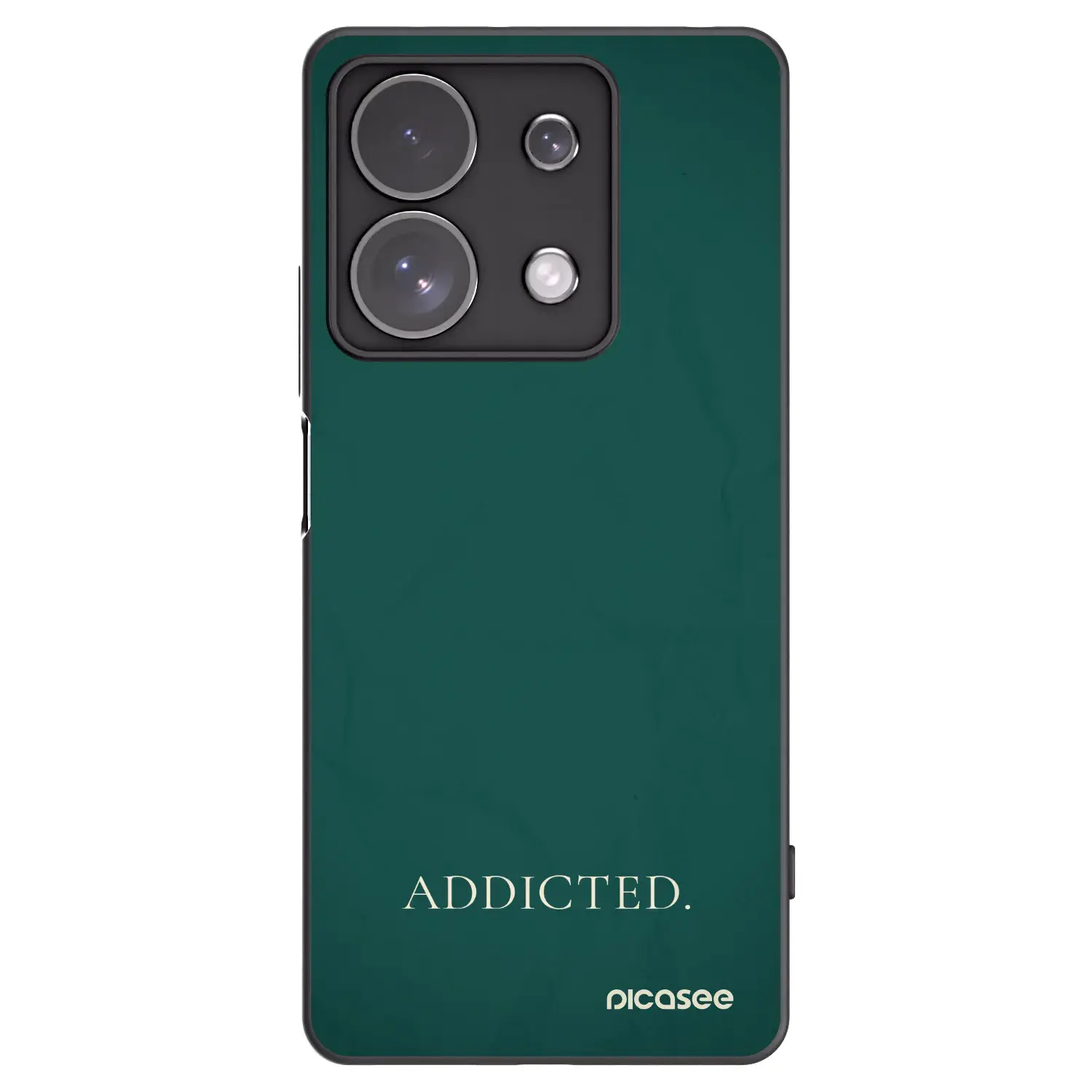 Silikonový černý obal pro Xiaomi Redmi Note 13 Pro 4G - Addicted