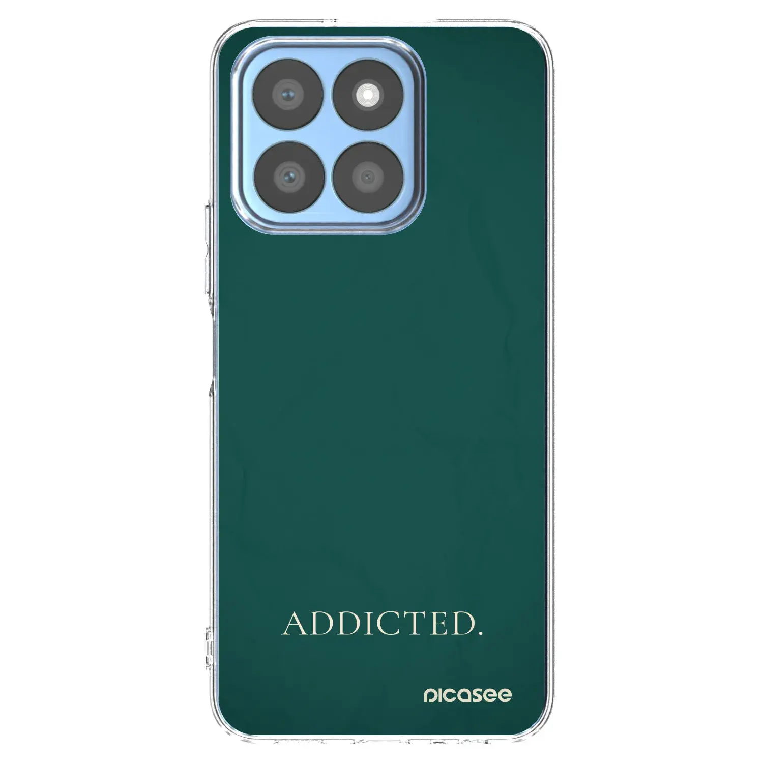 Silikonový průhledný obal pro Honor X8b - Addicted