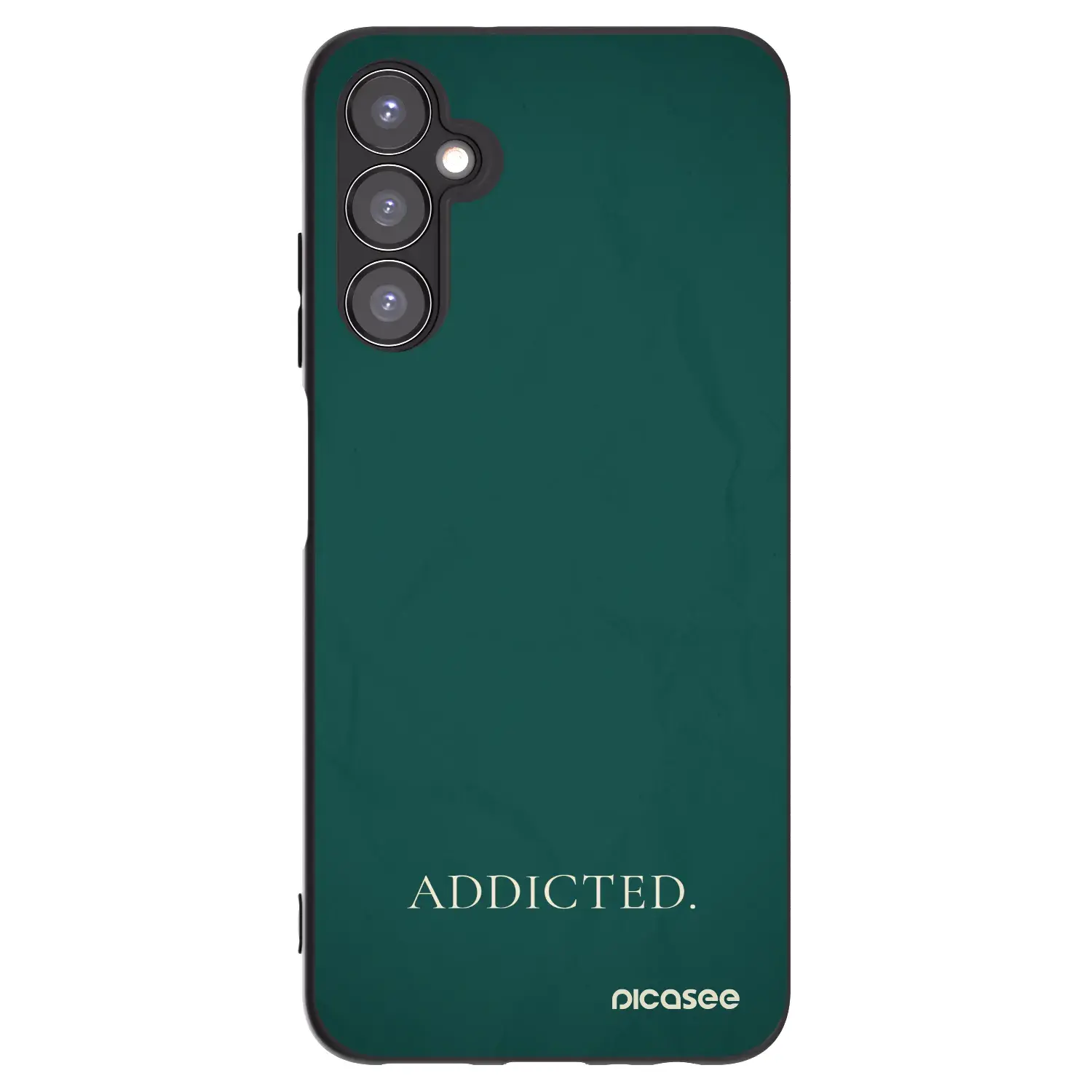 Silikonový černý obal pro Samsung Galaxy A05s A057G - Addicted
