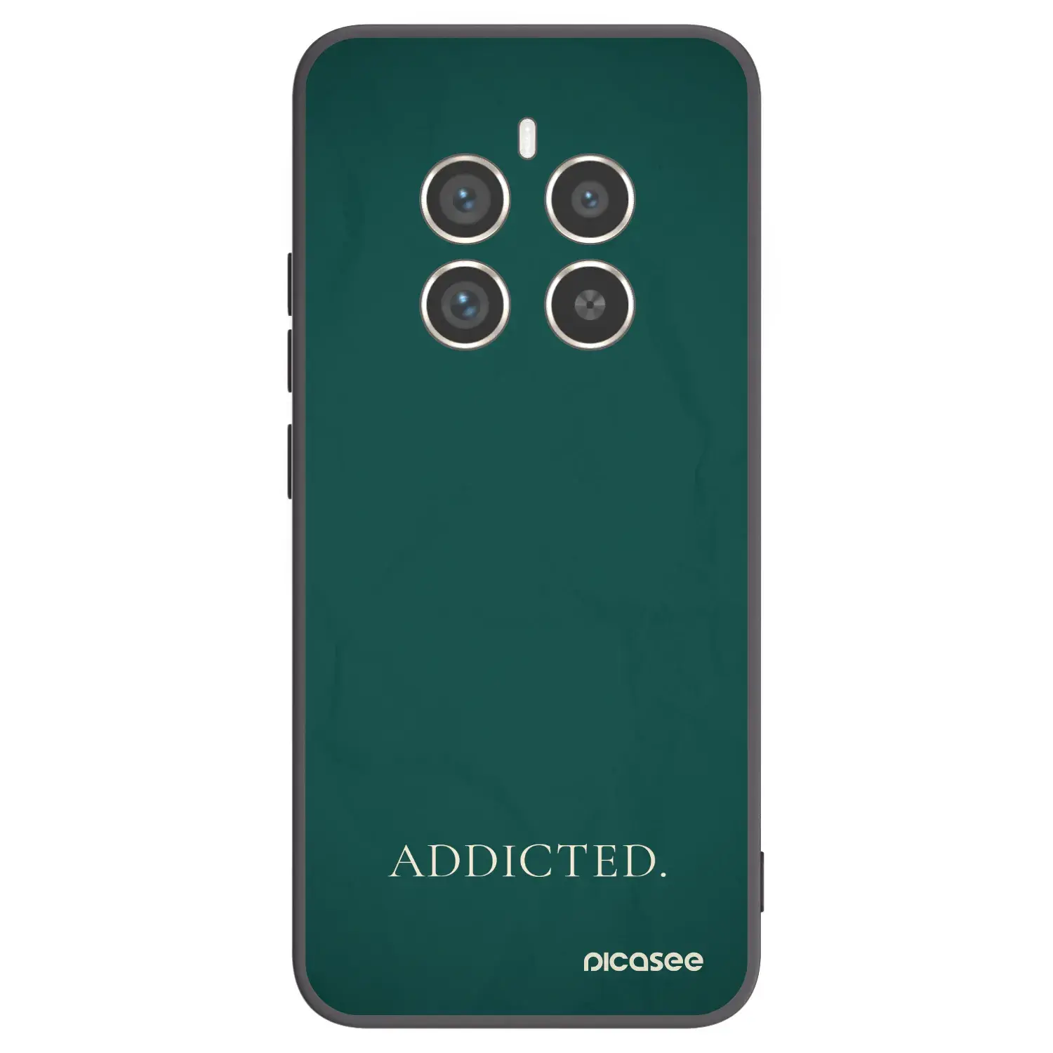 Silikonový černý obal pro Realme 12 Pro 5G - Addicted