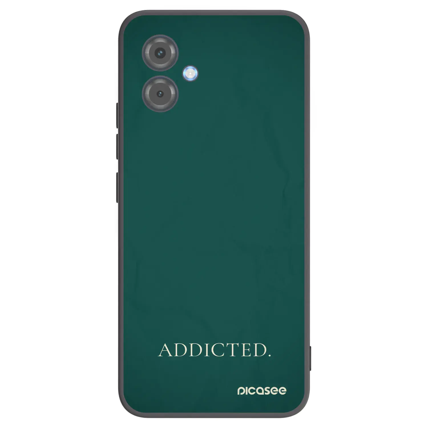 Silikonový černý obal pro Motorola Moto G14 - Addicted