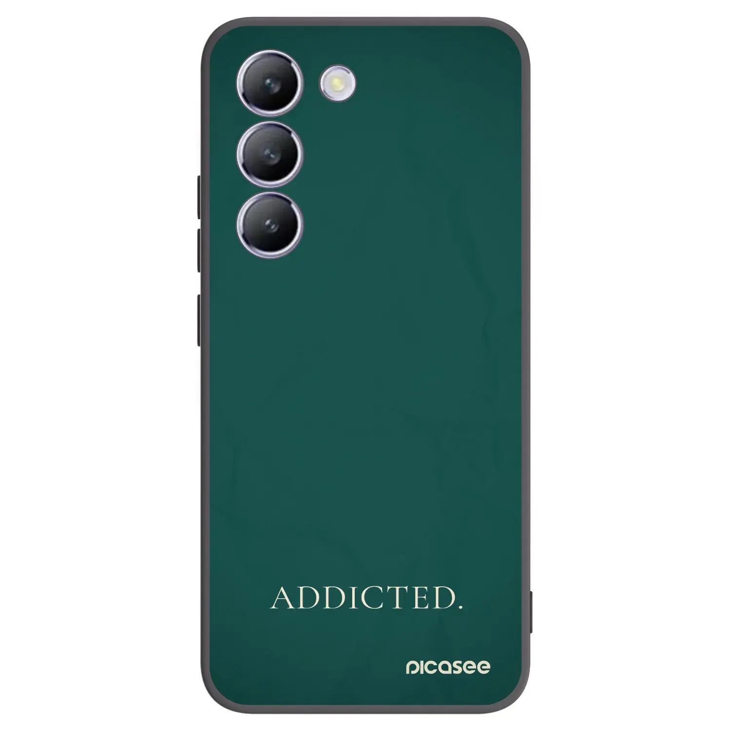 Silikonový černý obal pro Vivo V40 SE 5G - Addicted