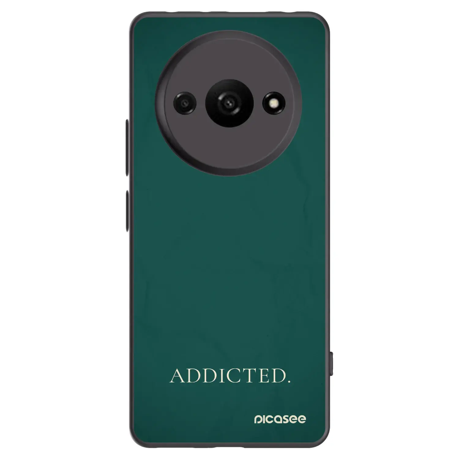 Silikonový černý obal pro Xiaomi Redmi A3 - Addicted