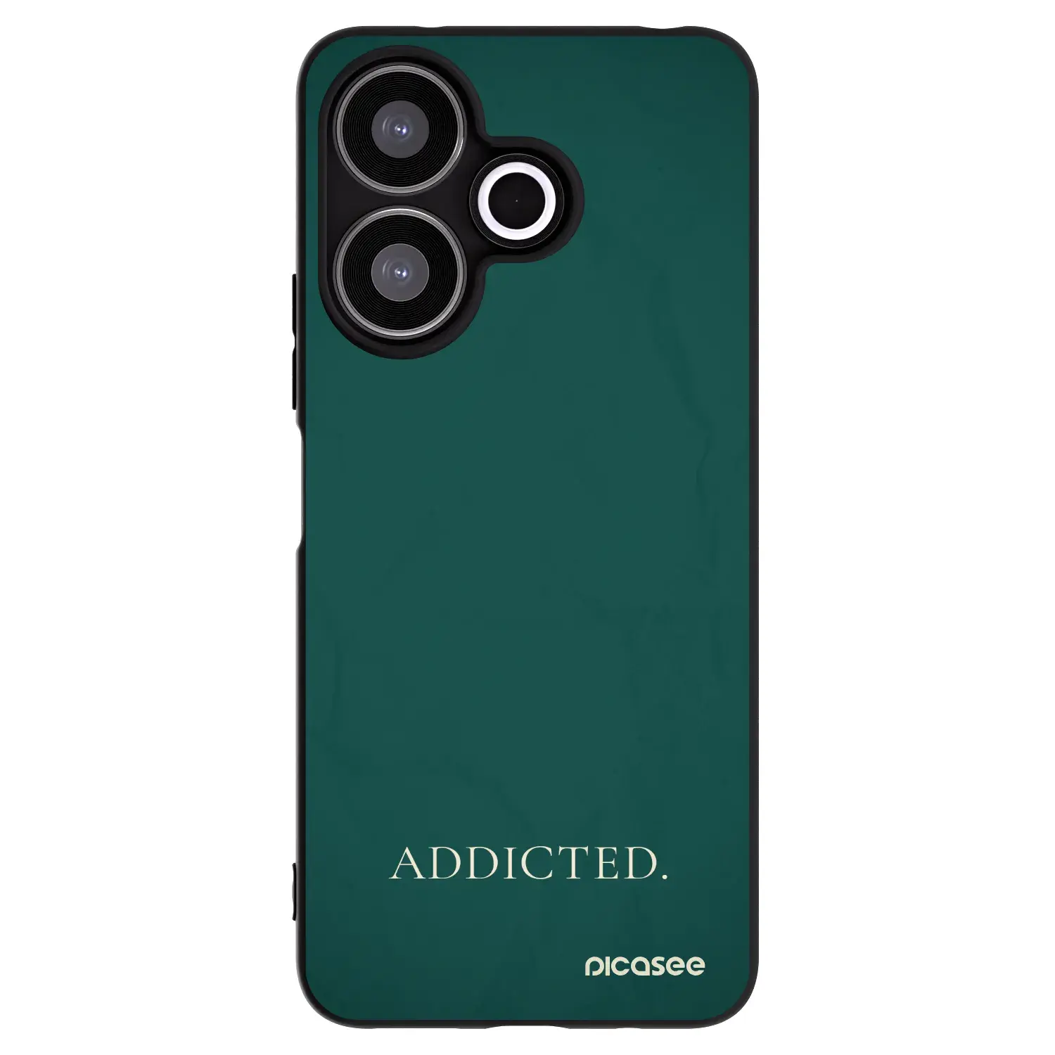 Silikonový černý obal pro Xiaomi Redmi 13 4G - Addicted