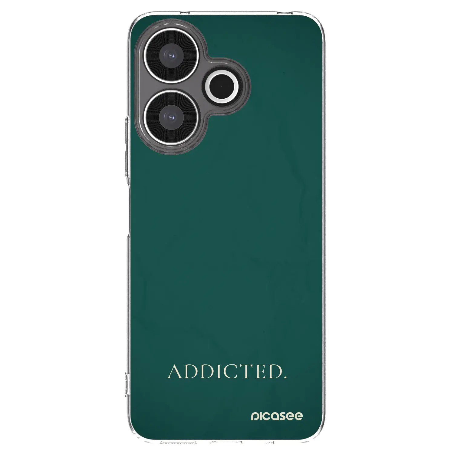 Silikonový průhledný obal pro Xiaomi Redmi 13 4G - Addicted
