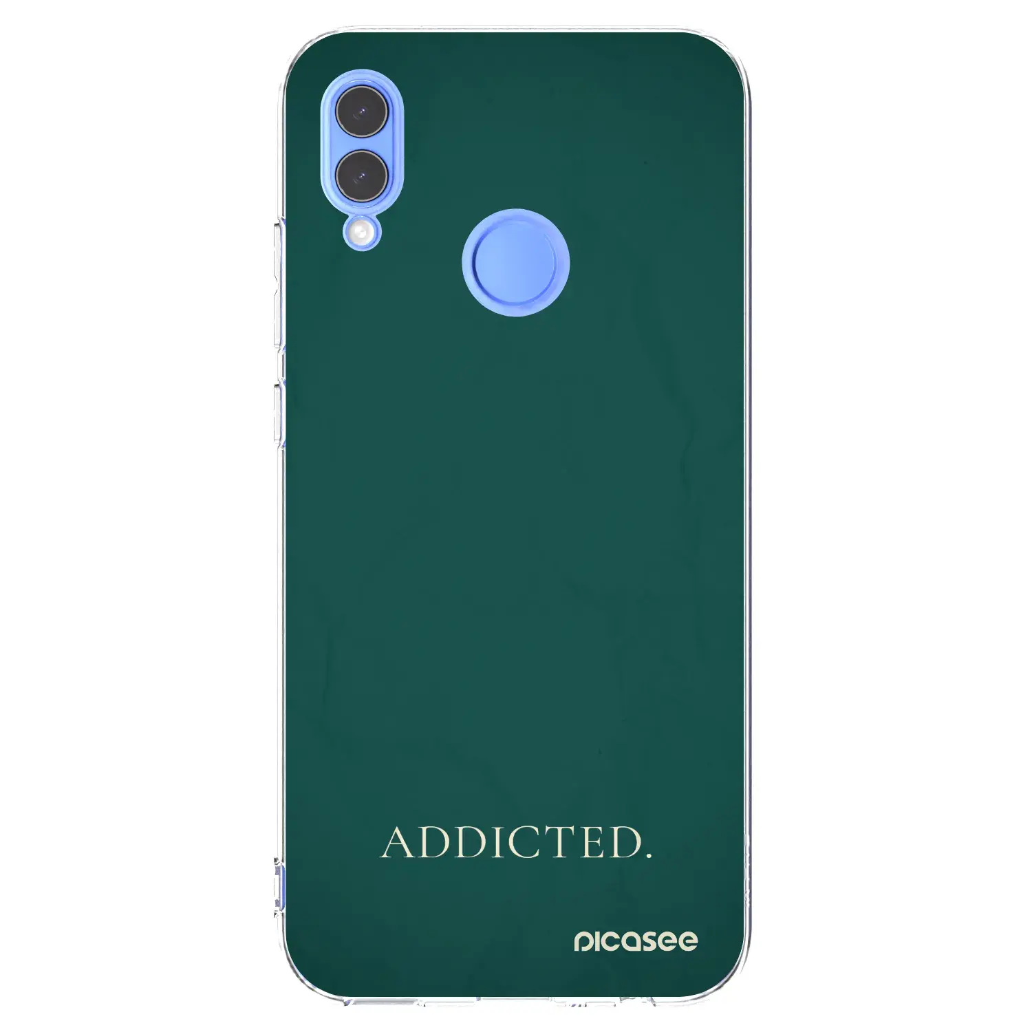 Silikonový průhledný obal pro Honor 10 Lite - Addicted