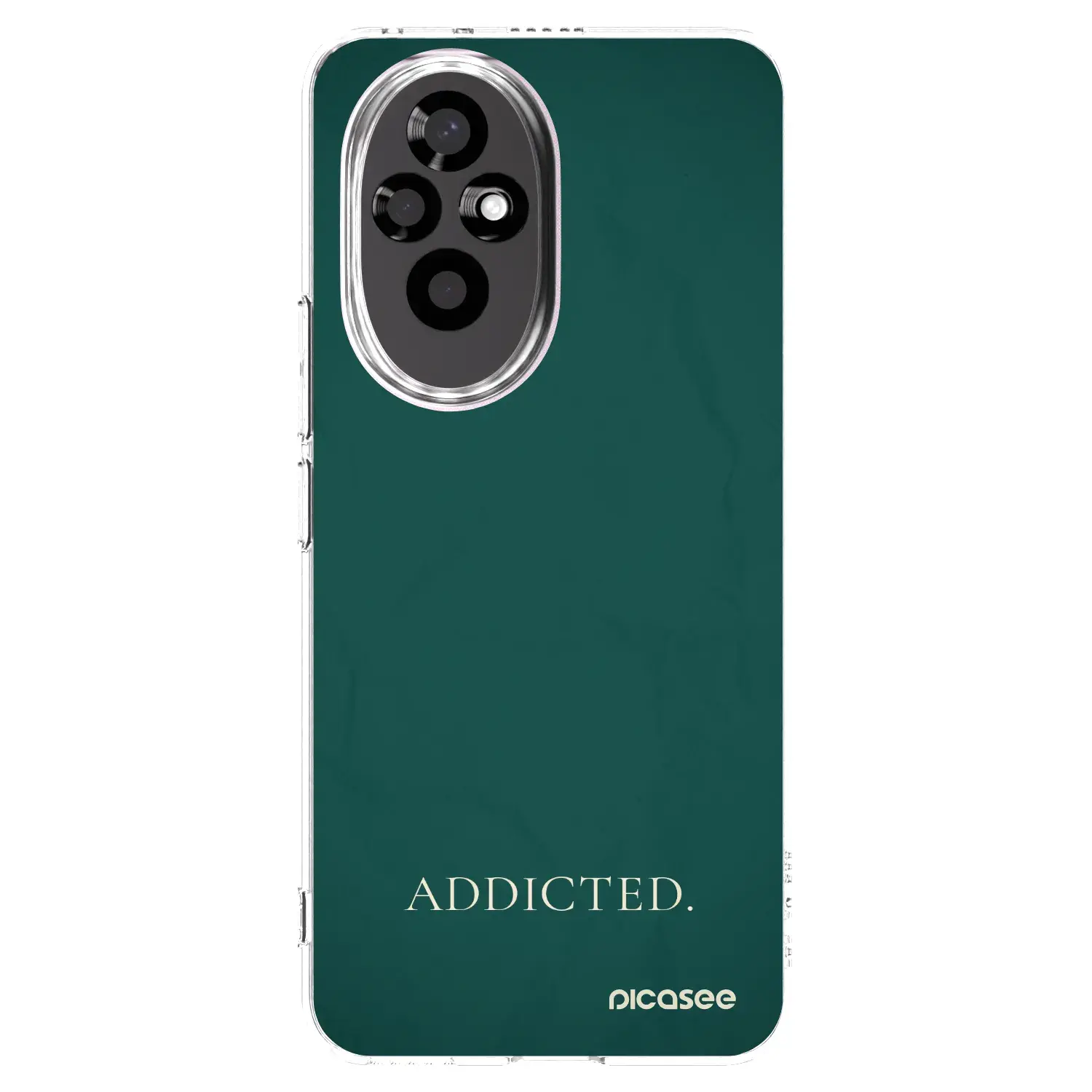 Silikonový průhledný obal pro Honor 200 Pro 5G - Addicted