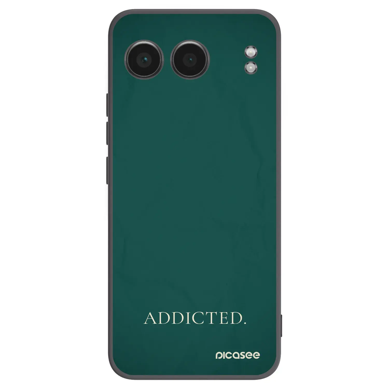 Silikonový černý obal pro OnePlus Nord 4 - Addicted