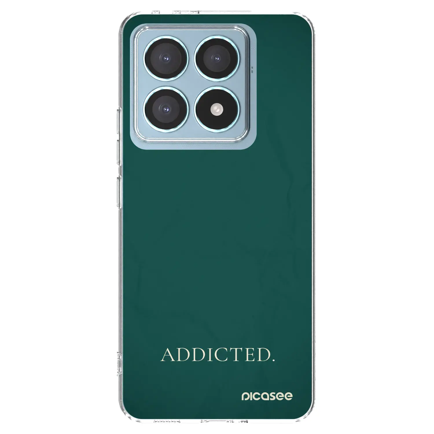 Silikonový průhledný obal pro Xiaomi 14T Pro - Addicted