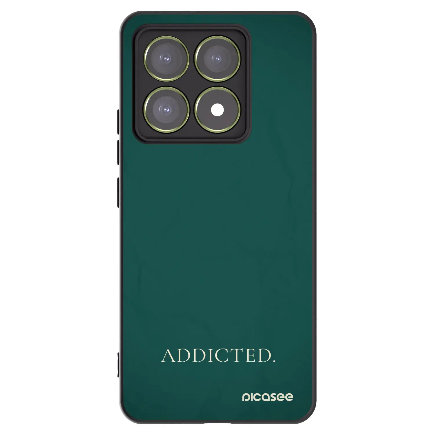 Silikonový černý obal pro Xiaomi 14T - Addicted
